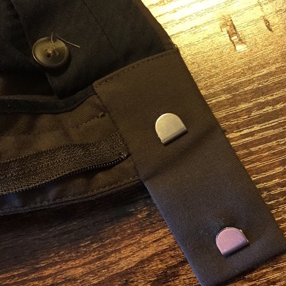 Men’s Pants BROWN Dress/Casual. Washable 2% spandex = slight stretch. Flat front - Picture 4 of 4